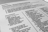 Checkliste Sicherheitseinweisung